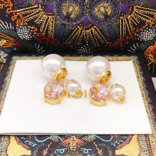 Replica Christian Dior Earrings For Women #1426012 $25.00 USD for Wholesale