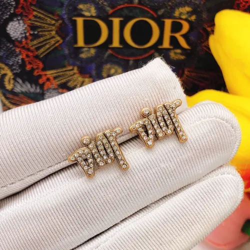 Replica Christian Dior Earrings For Women #1426018 $25.00 USD for Wholesale