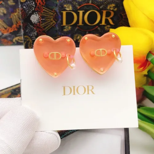 Replica Christian Dior Earrings For Women #1426022 $27.00 USD for Wholesale
