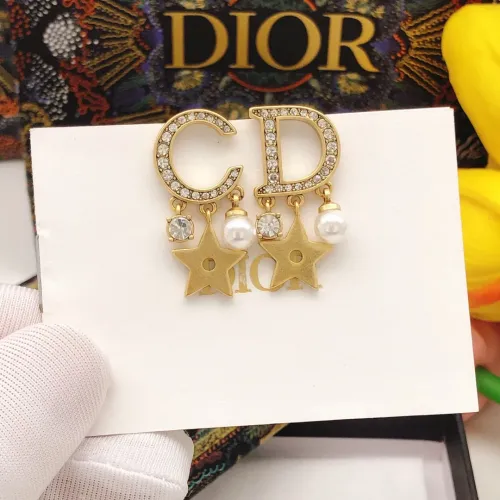 Replica Christian Dior Earrings For Women #1426028 $25.00 USD for Wholesale