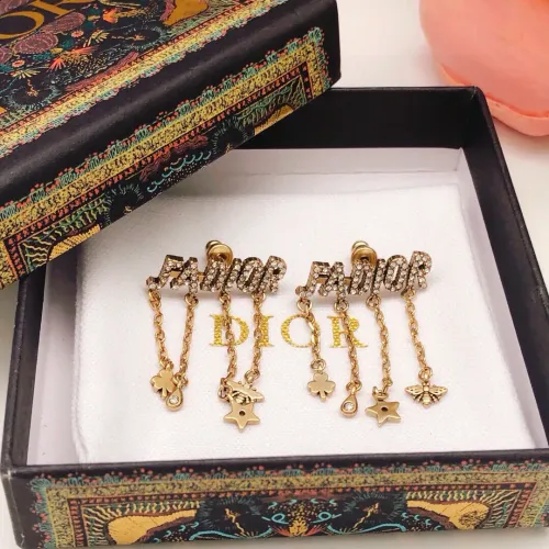 Replica Christian Dior Earrings For Women #1426035 $25.00 USD for Wholesale