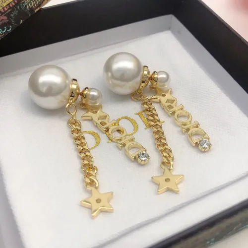 Replica Christian Dior Earrings For Women #1426052 $25.00 USD for Wholesale