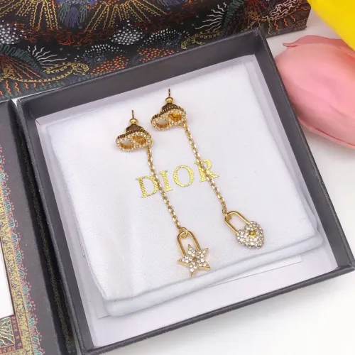 Replica Christian Dior Earrings For Women #1426066 $25.00 USD for Wholesale