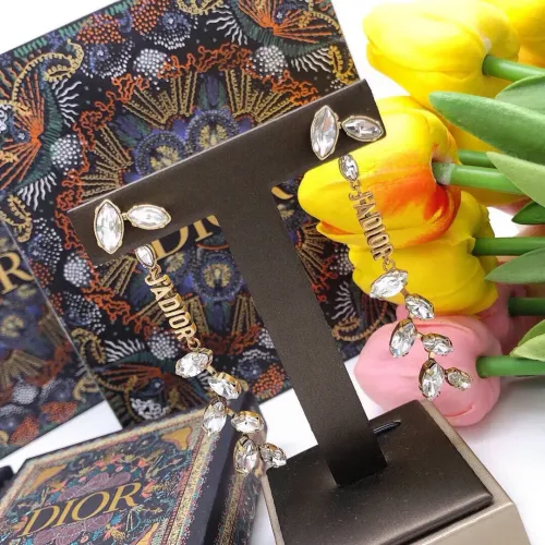 Replica Christian Dior Earrings For Women #1426069 $25.00 USD for Wholesale