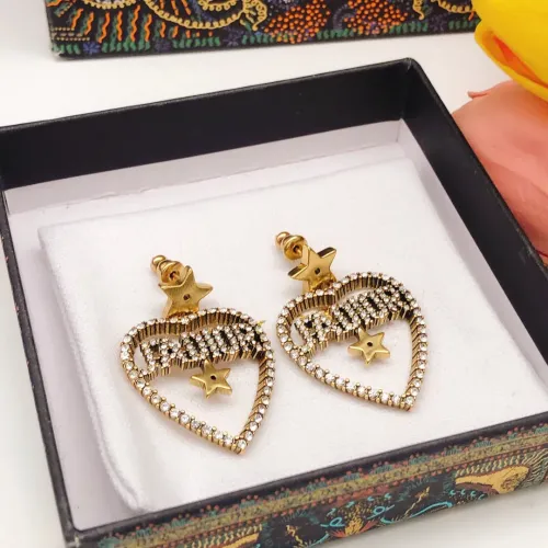 Replica Christian Dior Earrings For Women #1426070 $25.00 USD for Wholesale