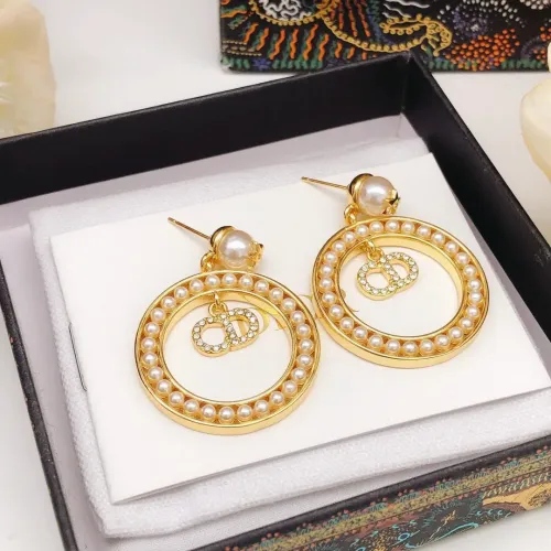 Replica Christian Dior Earrings For Women #1426071 $25.00 USD for Wholesale