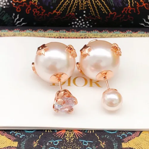 Replica Christian Dior Earrings For Women #1426081 $25.00 USD for Wholesale