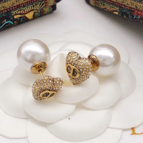 Replica Christian Dior Earrings For Women #1426083 $25.00 USD for Wholesale