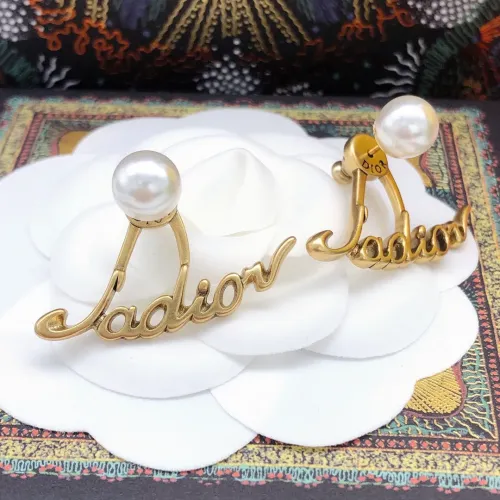 Replica Christian Dior Earrings For Women #1426086 $25.00 USD for Wholesale