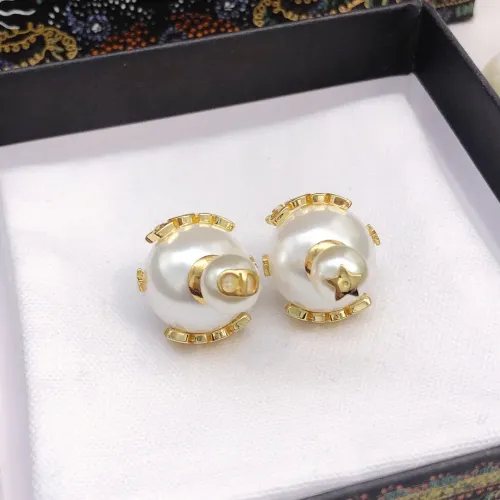 Replica Christian Dior Earrings For Women #1426088 $25.00 USD for Wholesale