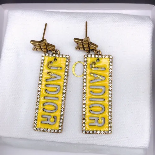 Replica Christian Dior Earrings For Women #1426092 $25.00 USD for Wholesale