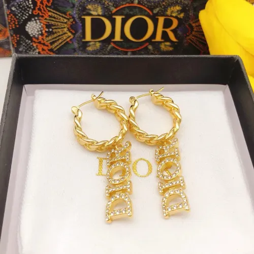 Replica Christian Dior Earrings For Women #1426098 $27.00 USD for Wholesale