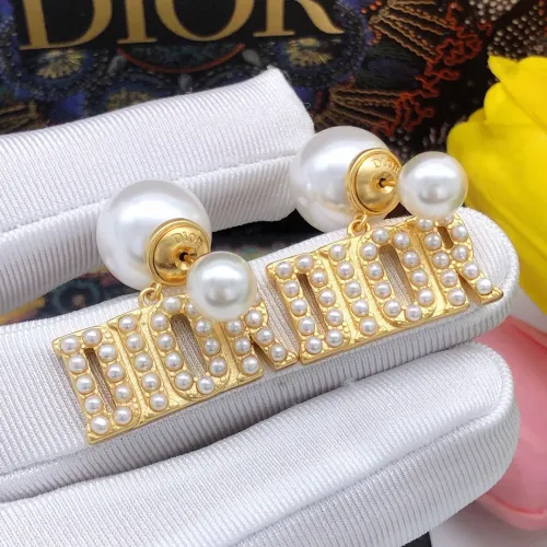 Replica Christian Dior Earrings For Women #1426107 $27.00 USD for Wholesale