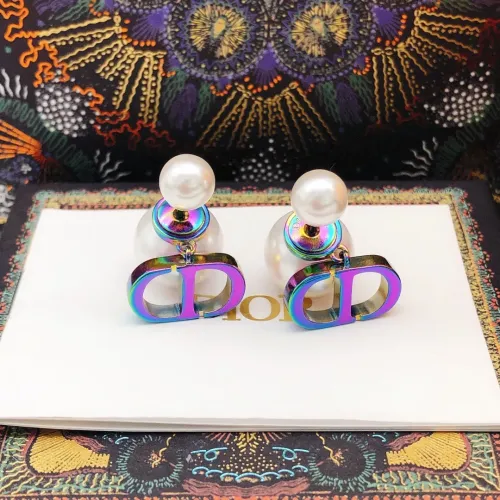 Replica Christian Dior Earrings For Women #1426115 $25.00 USD for Wholesale