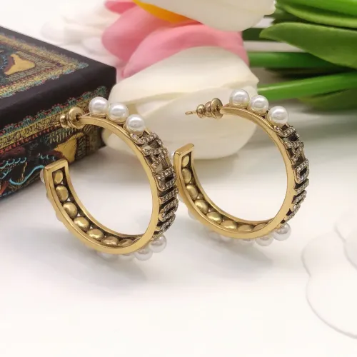 Replica Christian Dior Earrings For Women #1426118 $25.00 USD for Wholesale