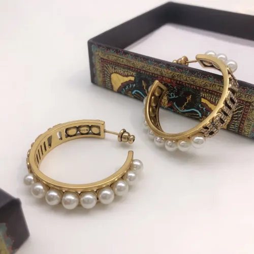 Replica Christian Dior Earrings For Women #1426118 $25.00 USD for Wholesale