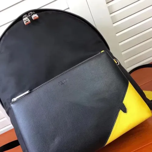 Replica Fendi AAA Man Backpacks #1426138 $102.00 USD for Wholesale