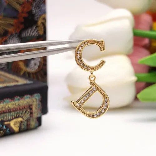 Replica Christian Dior Earrings For Women #1426145 $25.00 USD for Wholesale