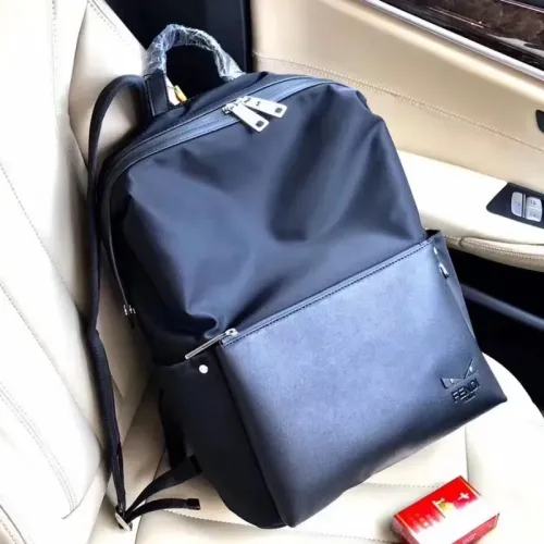 Replica Fendi AAA Man Backpacks #1426150 $102.00 USD for Wholesale