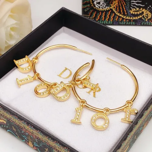 Replica Christian Dior Earrings For Women #1426160 $25.00 USD for Wholesale