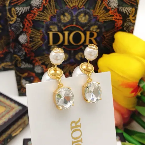 Replica Christian Dior Earrings For Women #1426163 $25.00 USD for Wholesale