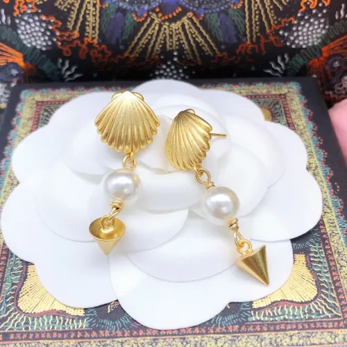 Replica Christian Dior Earrings For Women #1426166 $25.00 USD for Wholesale