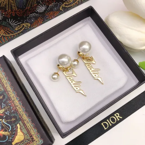 Replica Christian Dior Earrings For Women #1426168 $25.00 USD for Wholesale