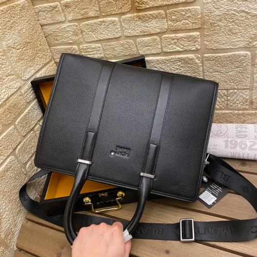 Replica Mont Blanc AAA Man Handbags #1426169 $108.00 USD for Wholesale