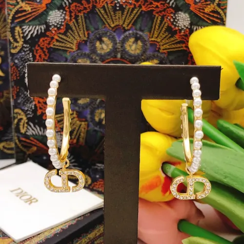 Replica Christian Dior Earrings For Women #1426175 $27.00 USD for Wholesale