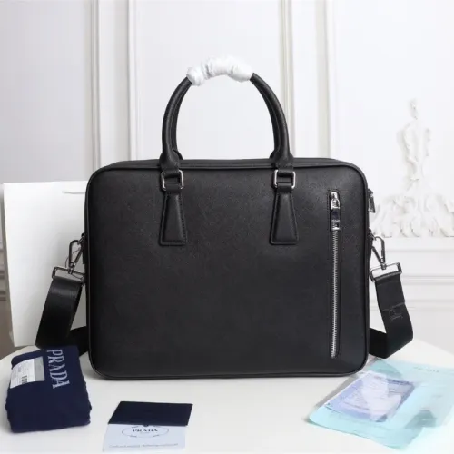 Replica Prada AAA Man Handbags #1426201 $108.00 USD for Wholesale