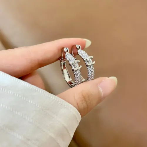 Replica Chanel Earrings For Women #1426213 $32.00 USD for Wholesale