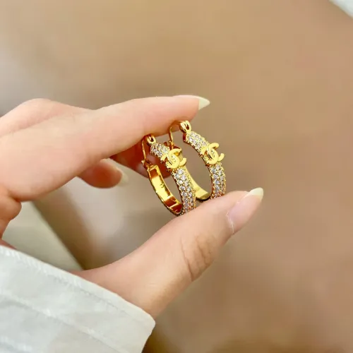 Replica Chanel Earrings For Women #1426215 $32.00 USD for Wholesale