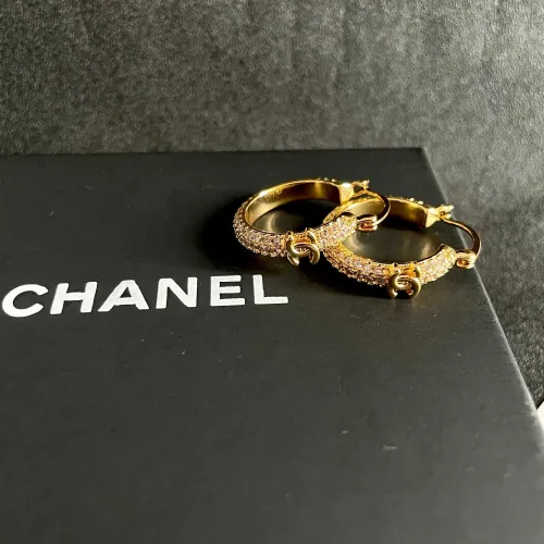 Replica Chanel Earrings For Women #1426215 $32.00 USD for Wholesale