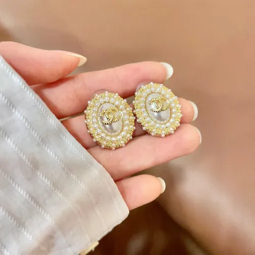 Replica Chanel Earrings For Women #1426217 $27.00 USD for Wholesale