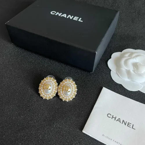 Replica Chanel Earrings For Women #1426217 $27.00 USD for Wholesale