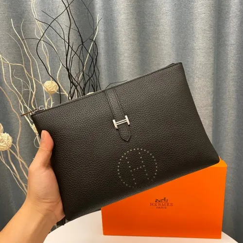 Hermes AAA Man Pouches #1426224 $64.00 USD, Wholesale Replica Hermes AAA Man Wallets