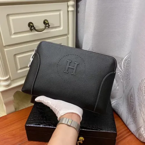 Hermes AAA Man Pouches #1426227 $64.00 USD, Wholesale Replica Hermes AAA Man Wallets