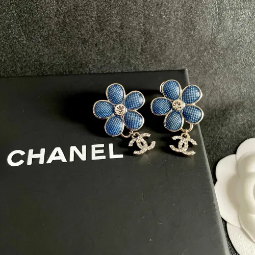 Replica Chanel Earrings For Women #1426234 $32.00 USD for Wholesale