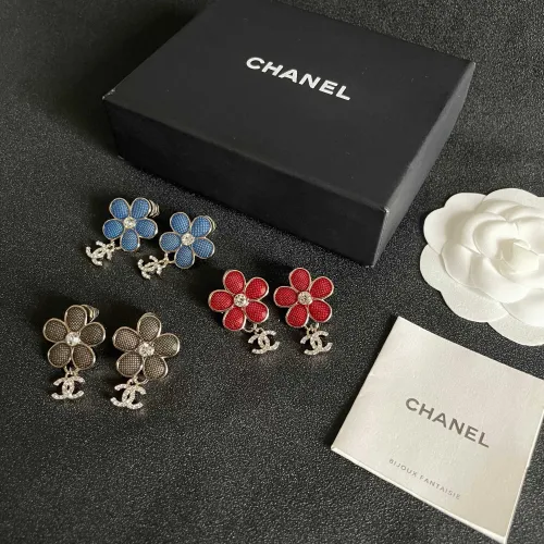 Replica Chanel Earrings For Women #1426234 $32.00 USD for Wholesale
