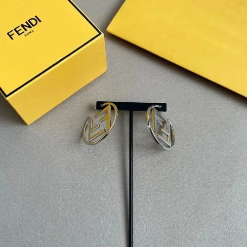 Replica Fendi Earrings For Women #1426241 $39.00 USD for Wholesale
