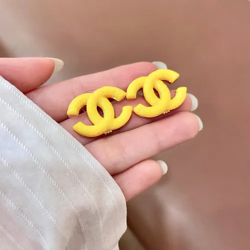 Replica Chanel Earrings For Women #1426293 $32.00 USD for Wholesale