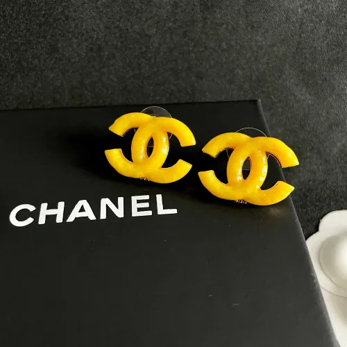 Replica Chanel Earrings For Women #1426293 $32.00 USD for Wholesale