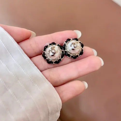 Replica Chanel Earrings For Women #1426297 $32.00 USD for Wholesale