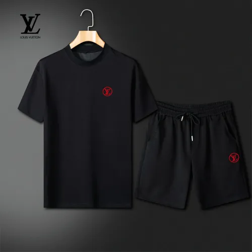 Louis Vuitton LV Tracksuits Short Sleeved For Men #1426550 $64.00 USD, Wholesale Replica Louis Vuitton LV Tracksuits