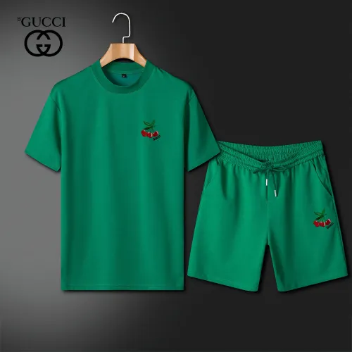 Gucci Tracksuits Short Sleeved For Men #1426552 $64.00 USD, Wholesale Replica Gucci Tracksuits
