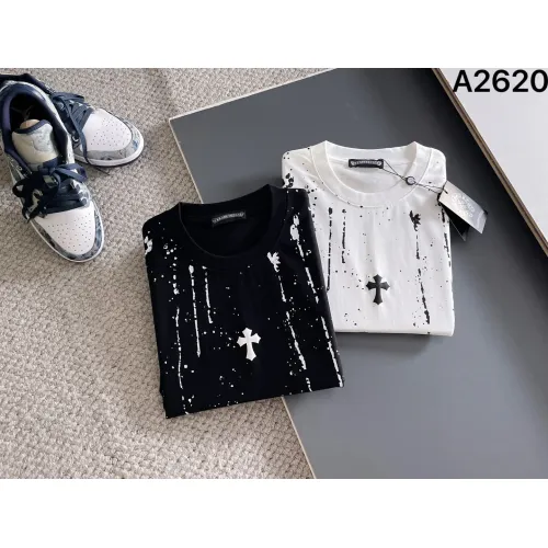 Replica Chrome Hearts T-Shirts Short Sleeved For Unisex #1426693 $42.00 USD for Wholesale