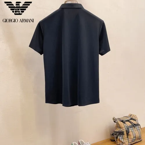 Replica Armani Shirts Short Sleeved For Men #1426896 $52.00 USD for Wholesale