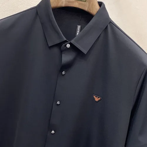 Replica Armani Shirts Short Sleeved For Men #1426896 $52.00 USD for Wholesale
