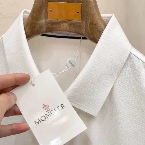 Replica Moncler Shirts Short Sleeved For Men #1426928 $52.00 USD for Wholesale
