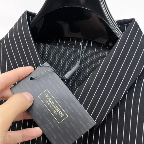 Replica Armani Shirts Short Sleeved For Men #1426948 $52.00 USD for Wholesale